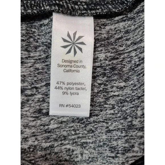 Athleta Women's Bodega Activewear Skirt Size XSP Heathered Charcoal Ruched Waist - Picture 6 of 6